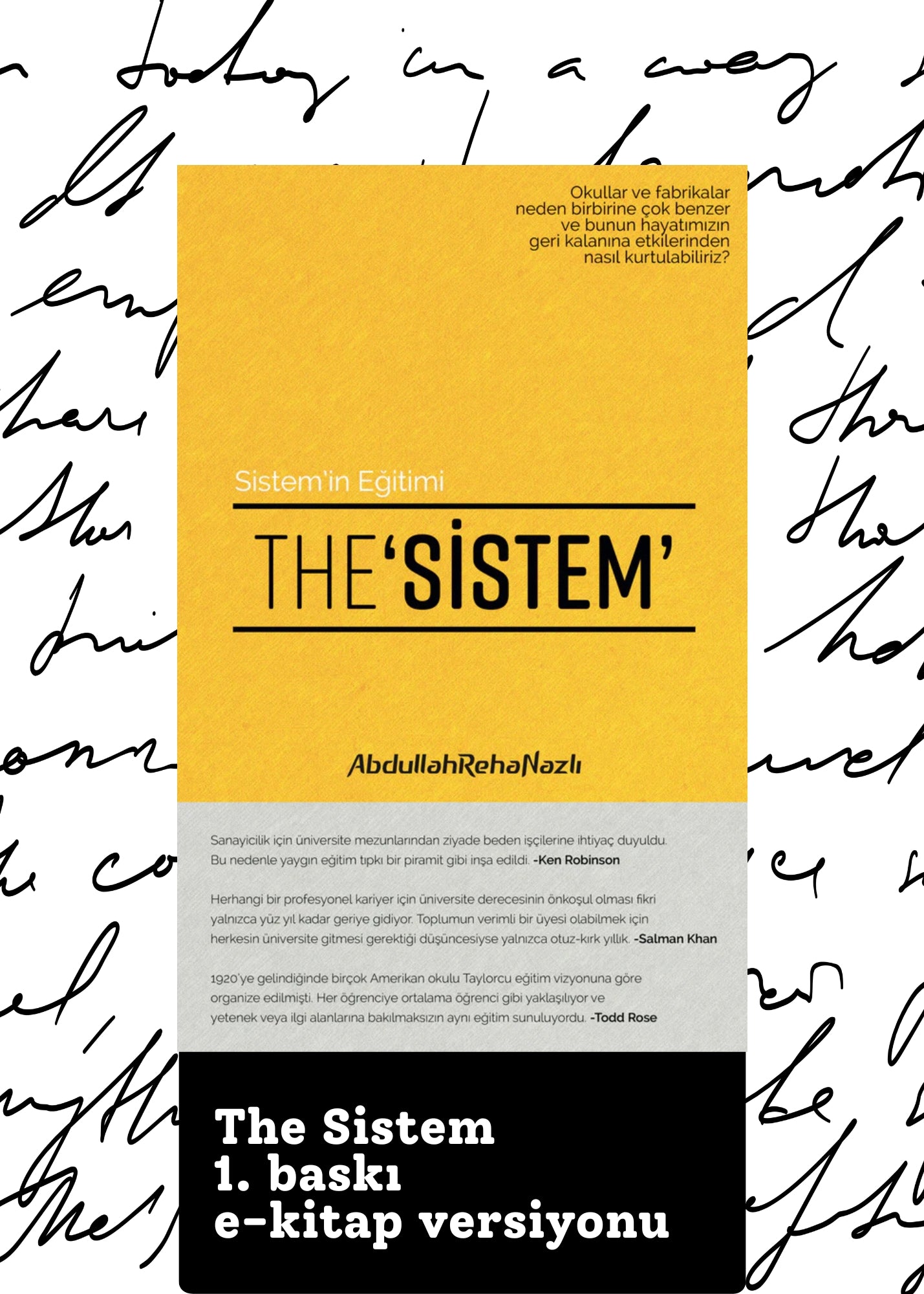 The Sistem *1. baskı [e-kitap]